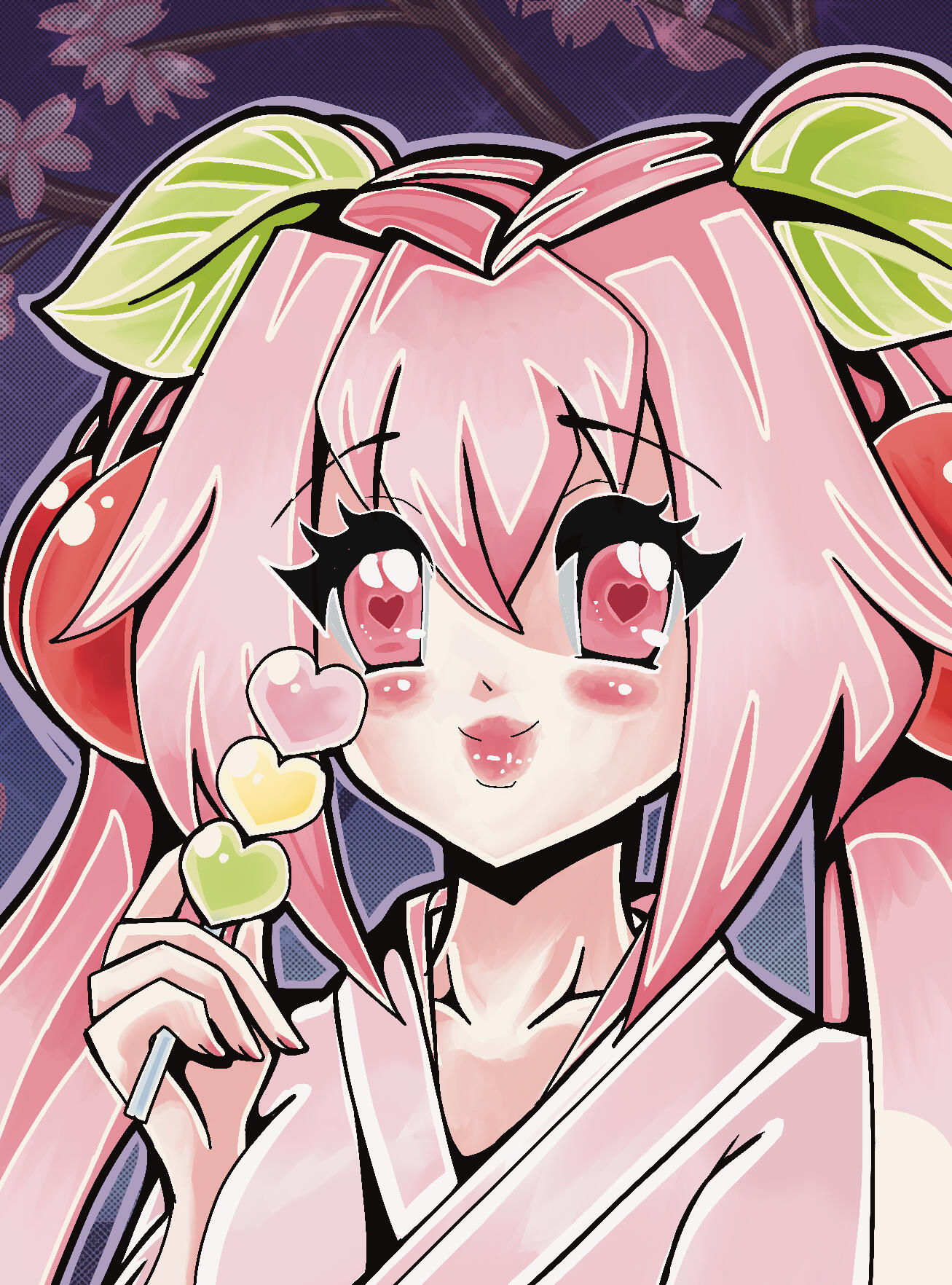 Sakura Miku Procreate